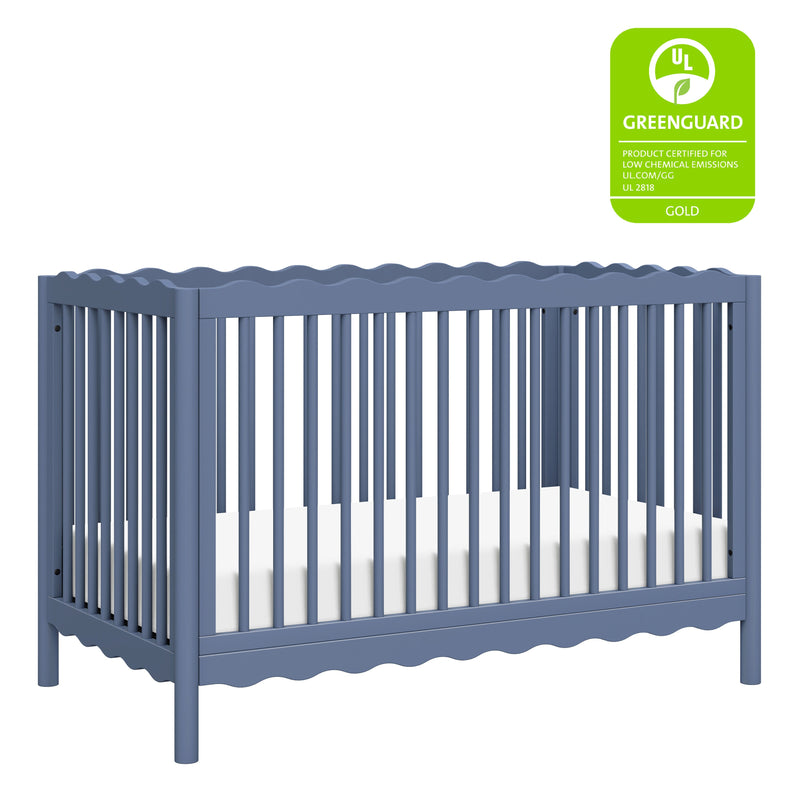 M27901CVB,Swell 4-in-1 Convertible Crib w/Toddler Conversion Kit in Cove Blue