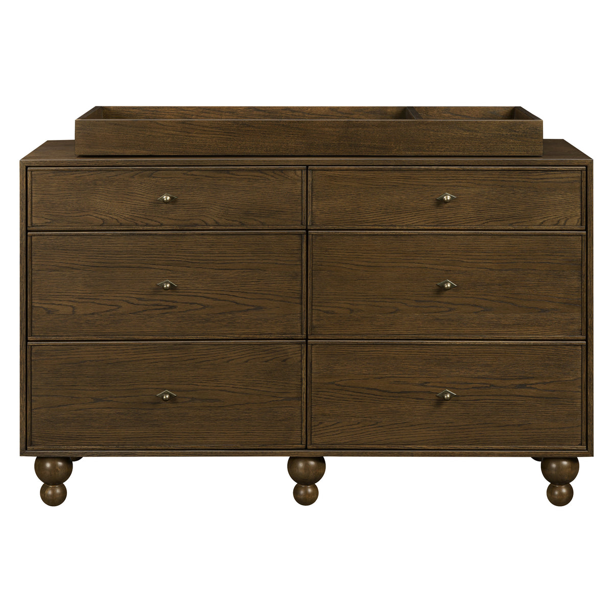 M33316TE,Nate Berkus x Babyletto Astre 6-Drawer Dresser in Toffee