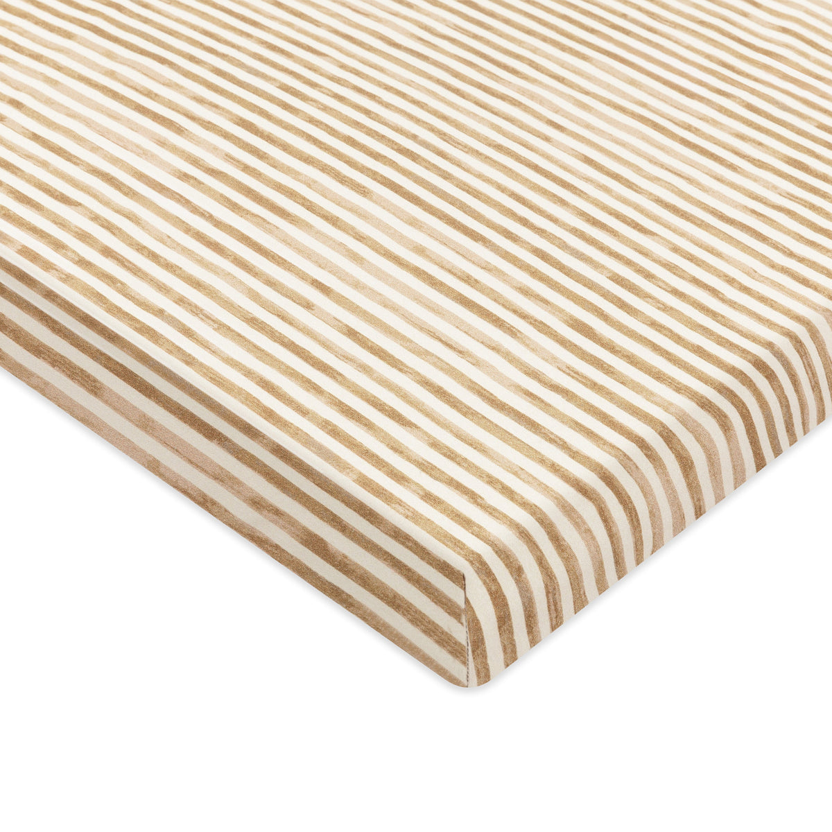 T34333AS,Nate Berkus x Babyletto All-Stages Midi Sheet in Autumn Stripe