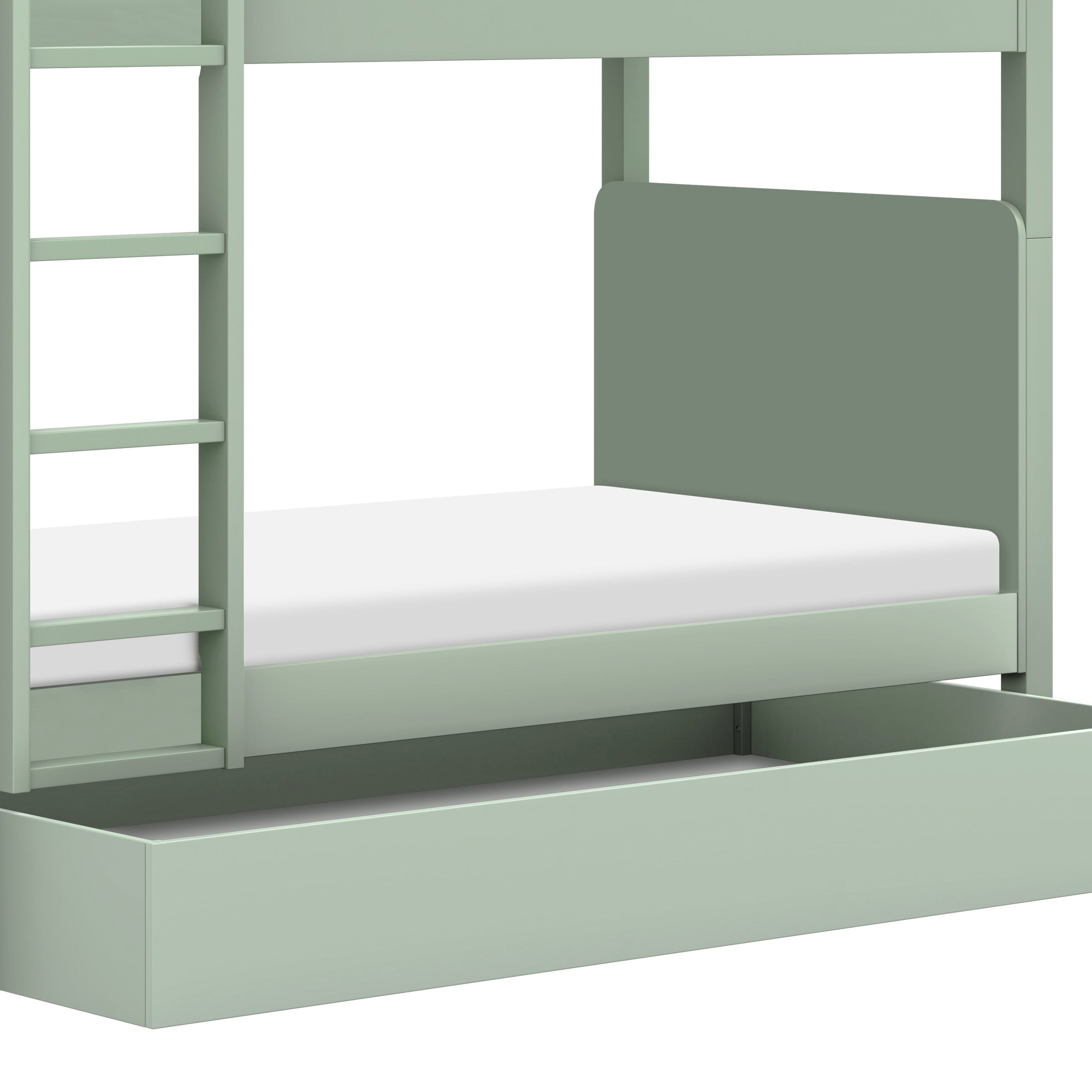 M18494LS,TipToe Bunk Bed in Light Sage