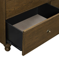 M33316TE,Nate Berkus x Babyletto Astre 6-Drawer Dresser in Toffee