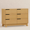 M4216HY,Hudson 6-Drawer Double Dresser  Assembled in Honey