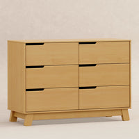 M4216HY,Hudson 6-Drawer Double Dresser  Assembled in Honey