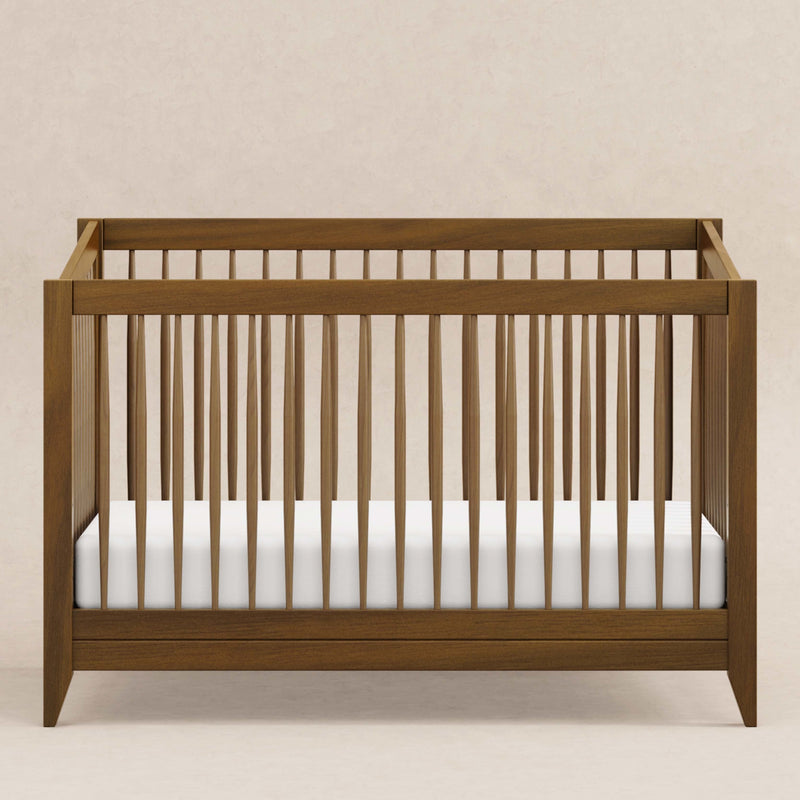 M10301NL,Sprout 4-in-1 Convertible Crib w/Toddler Bed Conversion Kit in Natural Walnut