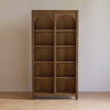 M24814NL,Eloise Bookcase  Assembled in Natural Walnut