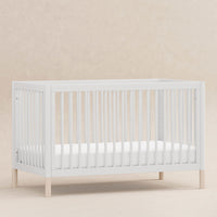 M12901WNX,Gelato 4-in-1 Convertible Crib w/Toddler Conversion Kit in White  NX Feet
