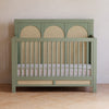 M24801FSPSEW,Eloise 4-in-1 Convertible Crib in French Sage and Performance Sand Eco-Weave