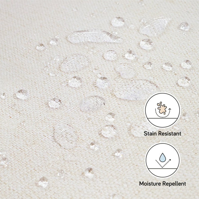 M20985PCMEW,Cali Storage Ottoman in Performance Cream Eco-Weave