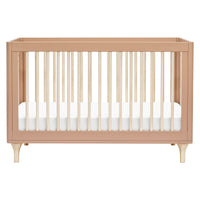 M9001CYNNX,Lolly 3-in-1 Convertible Crib w/Toddler Bed Conversion in Canyon/Washed Natural