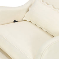 M27787PIEB,Devon Recliner and Swivel Glider in Performance Ivory Eco-Basketweave