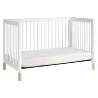 M12901WNX,Gelato 4-in-1 Convertible Crib w/Toddler Conversion Kit in White  NX Feet