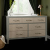 M24816FSPSEW,Eloise 7-Drawer Assembled Dresser in French Sage and Performance Sand Eco-Weave
