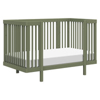 M29880OL,Pogo 8-in-1 Convertible Crib w/All-Stages Conversion Kits in Olive