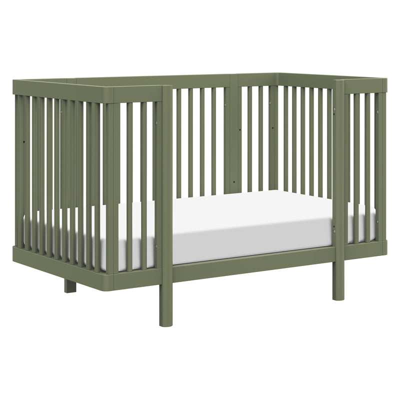 M29880OL,Pogo 8-in-1 Convertible Crib w/All-Stages Conversion Kits in Olive