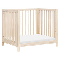 M30880NX,Rolli 9-in-1 Convertible All-Stages?? Crib w/ Bassinet & Toddler Bed Kits in Washed Natural