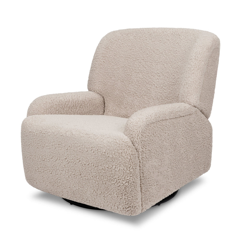M27687EGS,Winslow Extra Wide Recliner and Swivel Glider in Earl Grey Shearling