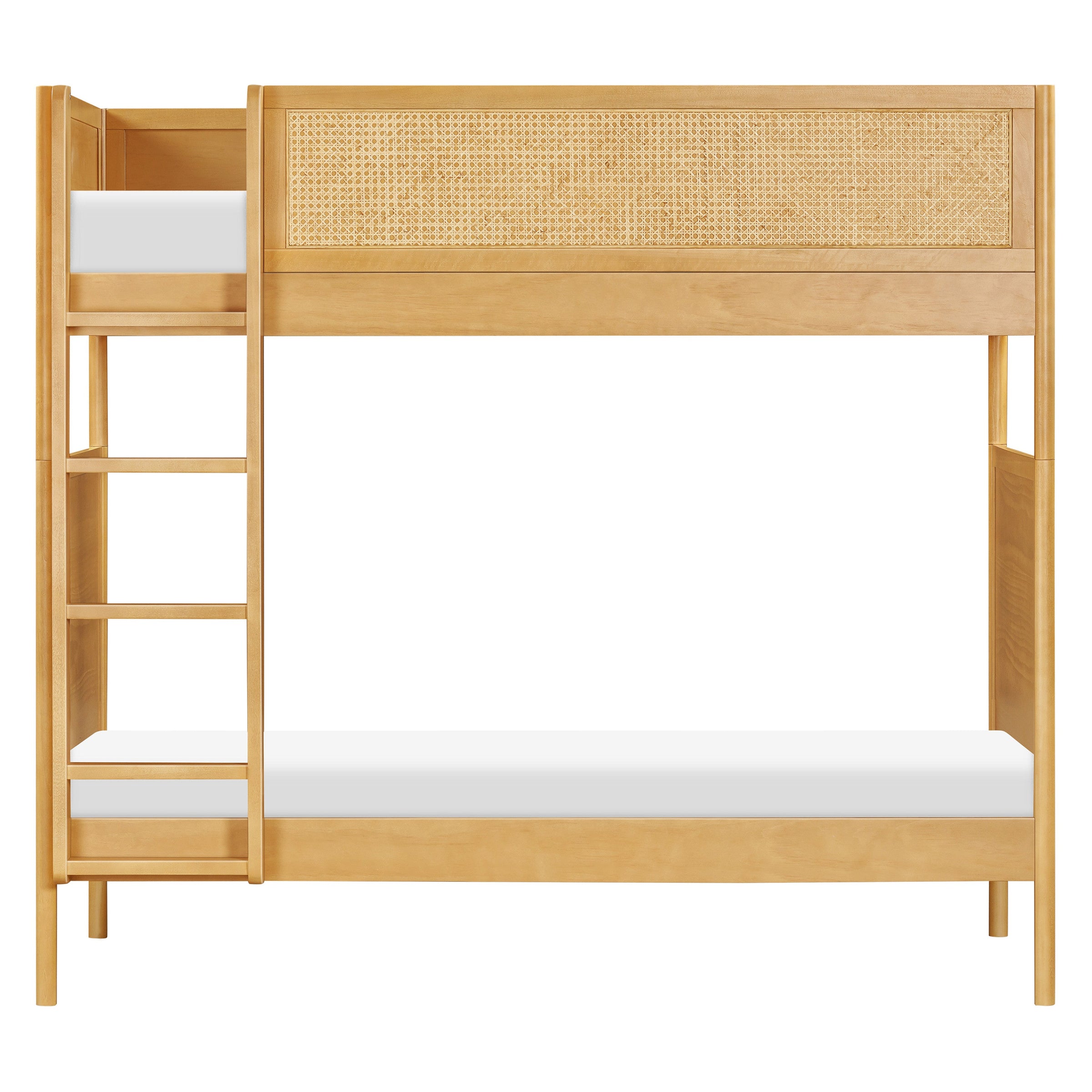 M25994HYNC,Bondi Cane Convertible Bunk Bed in Honey with Natural Cane
