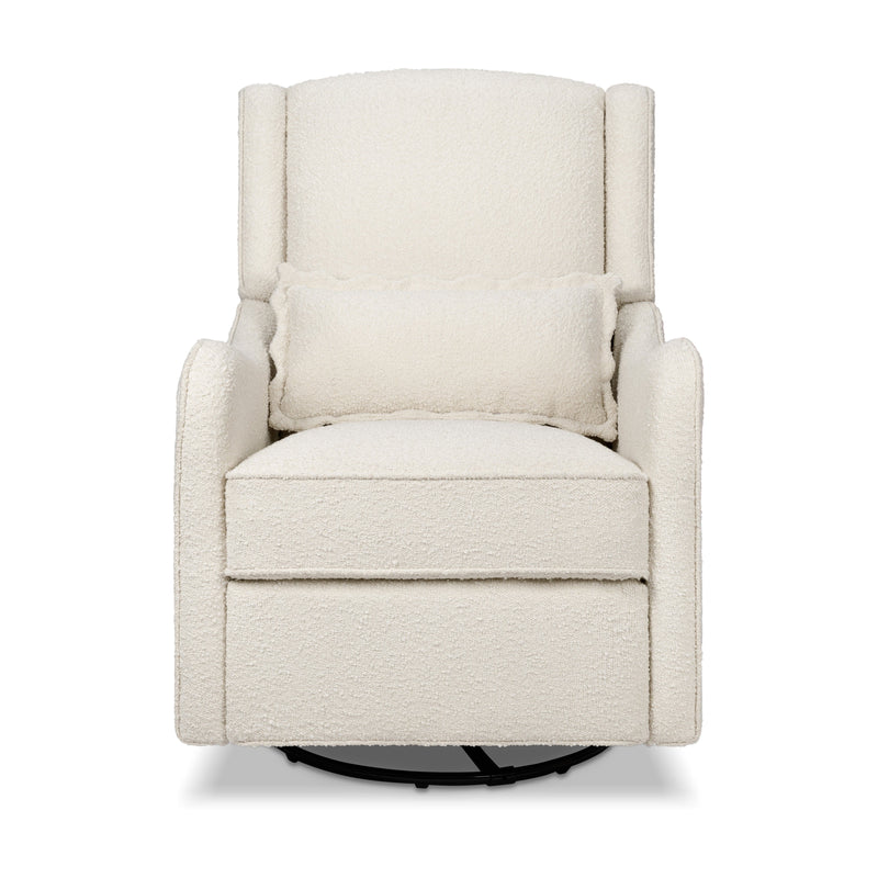 M27787WB,Devon Recliner and Swivel Glider in Ivory Boucle