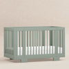 M23401LS,Yuzu 8-in-1 Convertible Crib w/All-Stages Conversion Kits in Light Sage