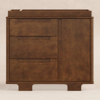 M23423NL,Yuzu 3-Drawer Changer Dresser in Natural Walnut