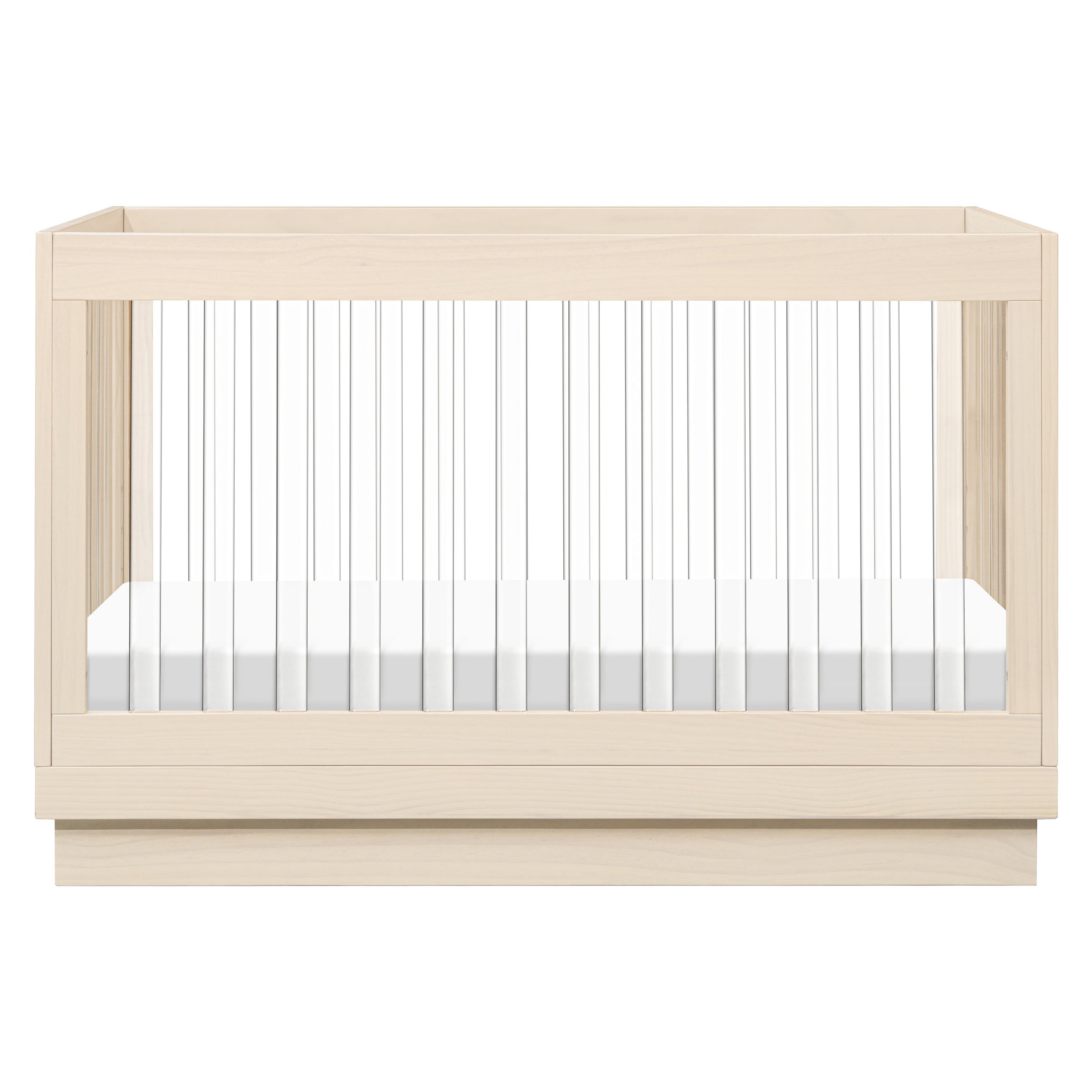 M8601KNX,Harlow 3-in-1 Convertible Crib w/Toddler Bed Conversion Kit in Washed Natural/