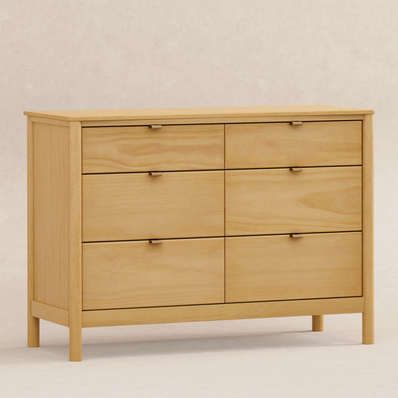 M25616HY,Bondi 6-Drawer Assembled Dresser in Honey