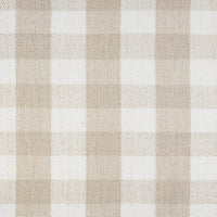 M22287TGHLB,Crewe Recliner and Swivel Glider in Tan Gingham with Light Wood Base