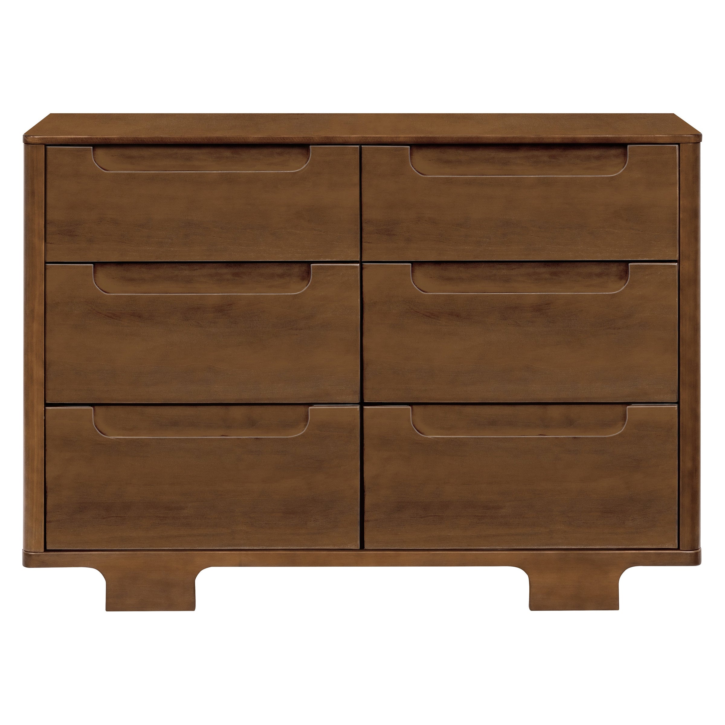 M23426NL,Yuzu 6-Drawer Dresser in Natural Walnut