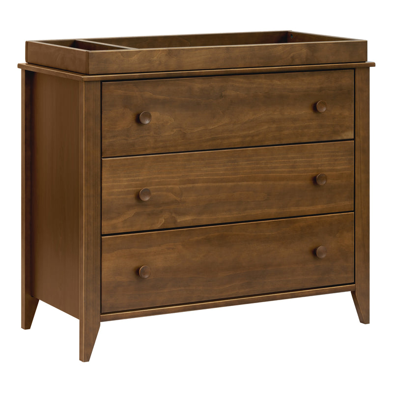 M10323NL,Sprout 3-Drawer Changer Dresser in Natural Walnut
