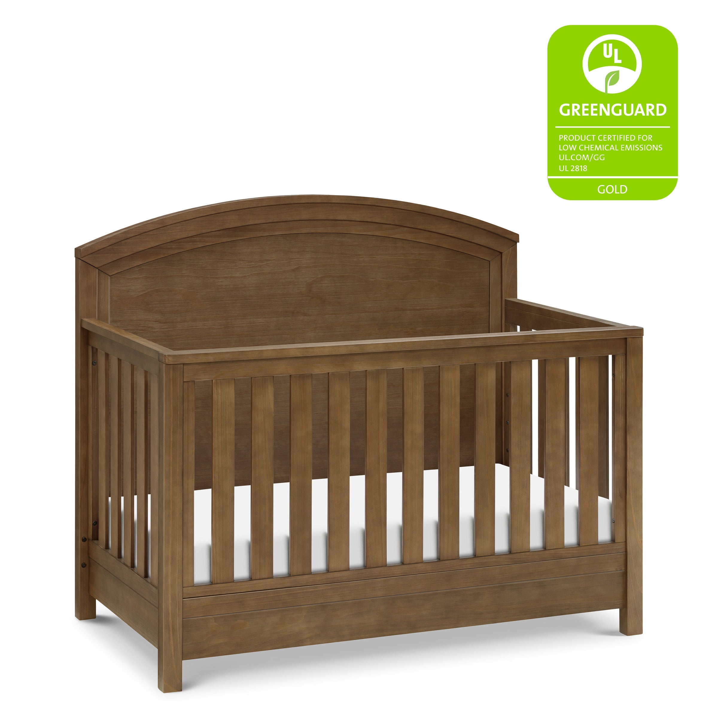 B26401LDF,Hemsted 4-in-1 Convertible Crib in Walnut Driftwood