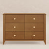 M10326CTN,Sprout 6-Drawer Double Dresser in Chestnut and Natural