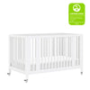 M30880W,Rolli 9-in-1 Convertible All-Stages?? Crib w/ Bassinet & Toddler Bed Kits in White