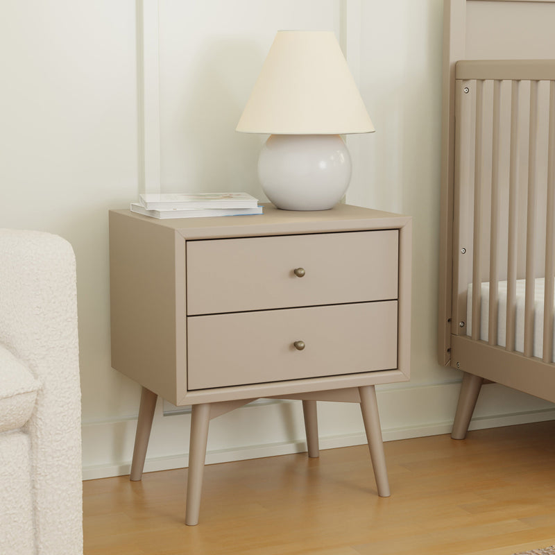 M15960TPE,Palma Nightstand  Assembled in Taupe