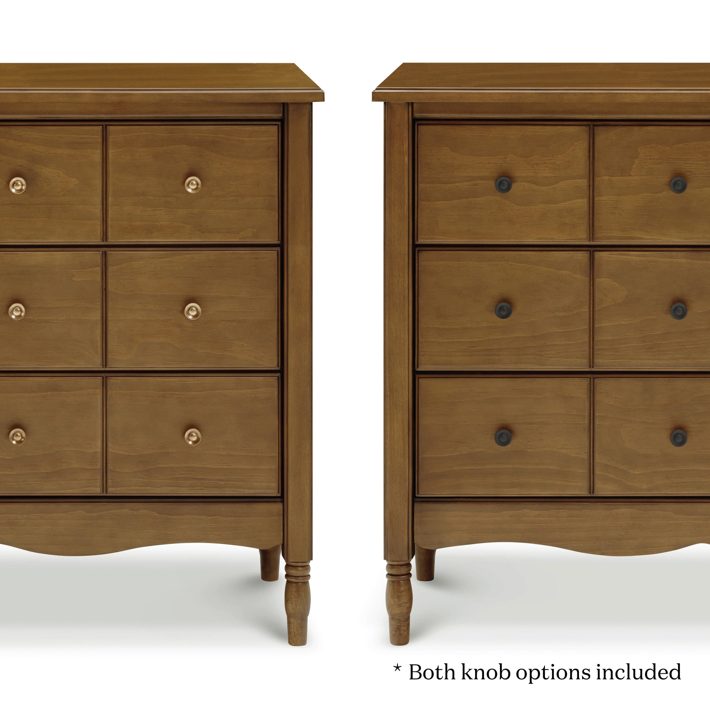 M7116NL,Liberty 6-Drawer Assembled Dresser in Natural Walnut