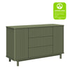 M29816OL,Pogo Tambour Assembled Dresser in Olive