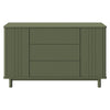 M29816OL,Pogo Tambour Assembled Dresser in Olive