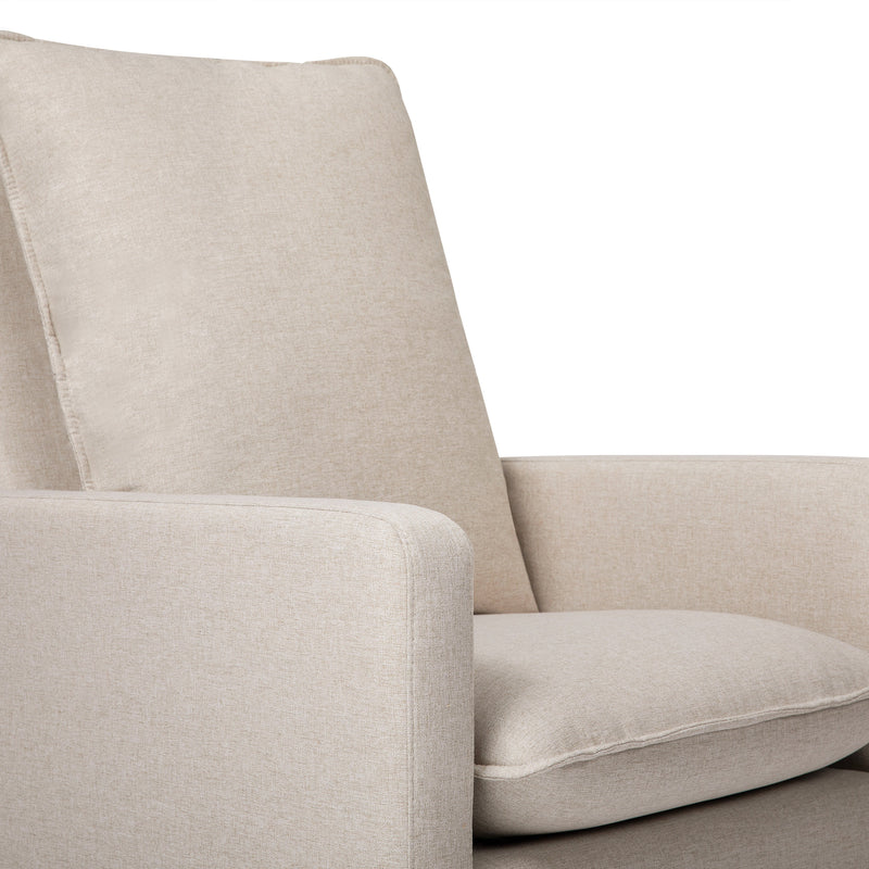 M20987PBEW,Cali Pillowback Swivel Glider in Performance Beach Eco-Weave