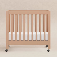 M6698CYN,Origami Mini Crib in Canyon