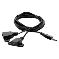 M15960RW,Palma Nightstand with USB Port  Assembled in Warm White