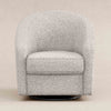 M5887BWB,Madison Swivel Glider in Black White Boucle