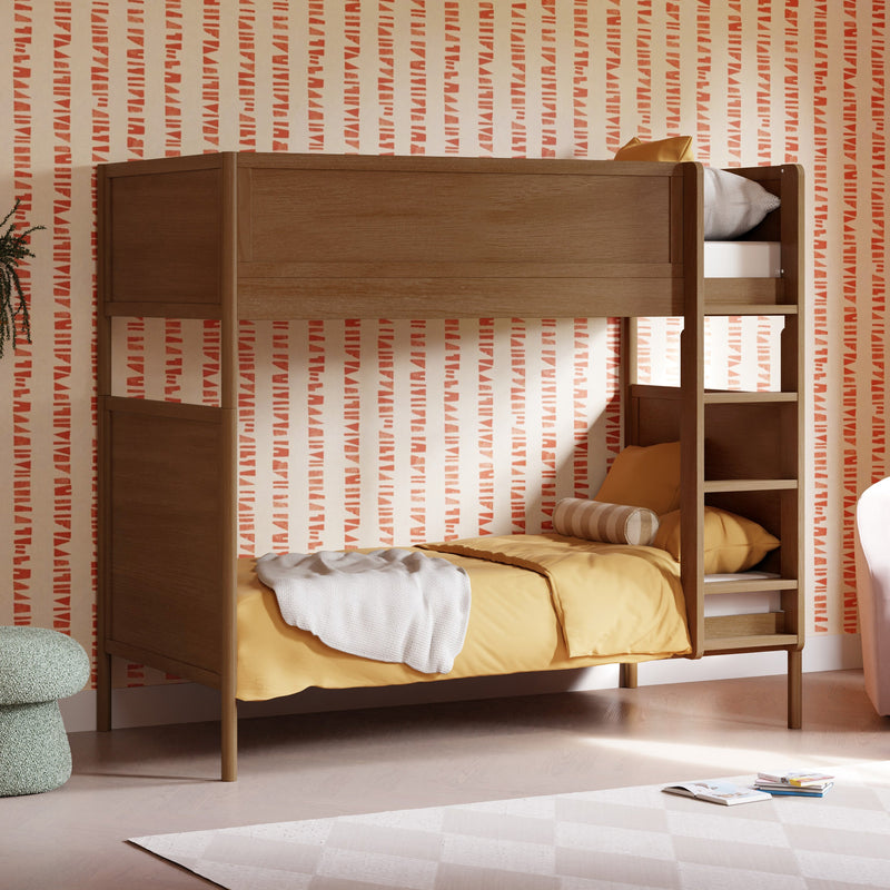 M25994NL,Bondi Convertible Bunk Bed in Natural Walnut