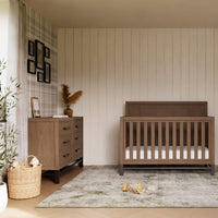 B25816DF,Newbern 6-Drawer Assembled Dresser in Driftwood