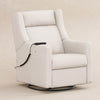 M11283PCMEW,Kiwi Deluxe Power Glider Recliner w/Heat&Massage in Performance Cream Eco-Weave