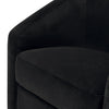 M5887BLKV,Madison Swivel Glider in Black Velvet
