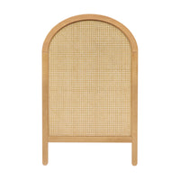 M25601HYNC,Bondi Cane 3-in-1 Convertible Crib w/Toddler Bed Kit in Honey with Natural Cane