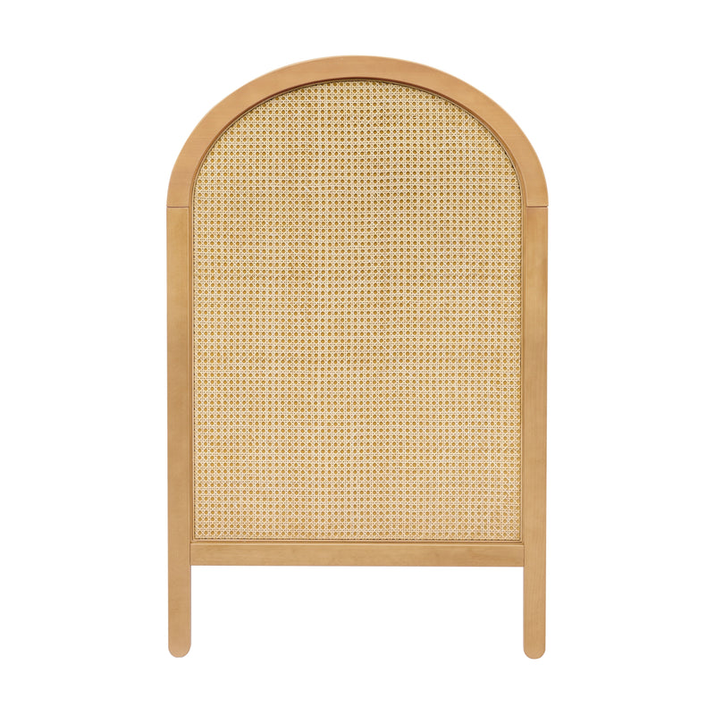 M25601HYNC,Bondi Cane 3-in-1 Convertible Crib w/Toddler Bed Kit in Honey with Natural Cane