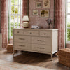 M31416WP,Alouette 7-Drawer Assembled Dresser in Washed Pine