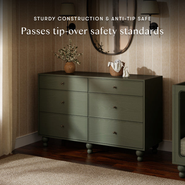 M33316AE,Nate Berkus x Babyletto Astre 6-Drawer Dresser in Archival Elm