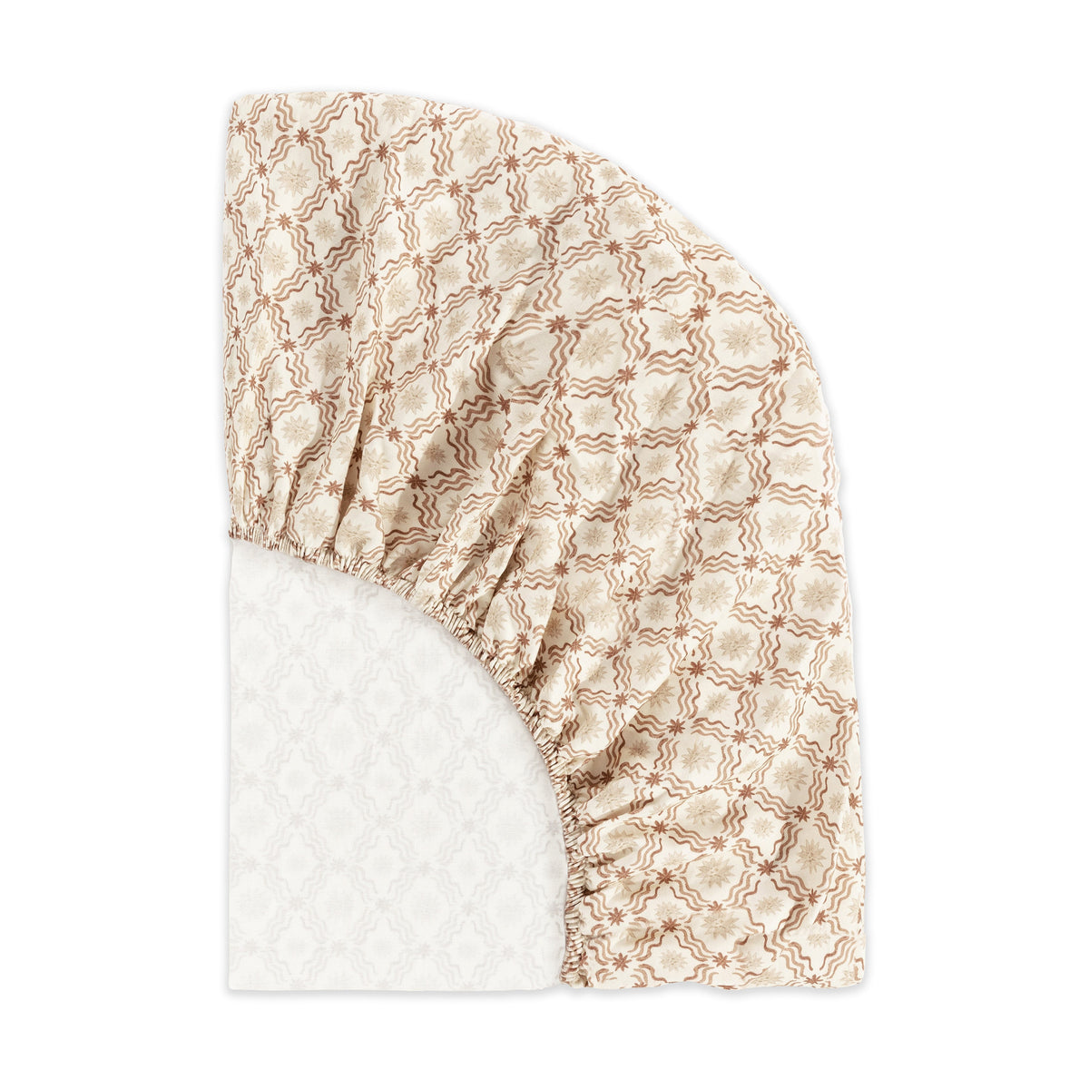 T34335ASR,Nate Berkus x Babyletto Crib Sheet in Autumn Star
