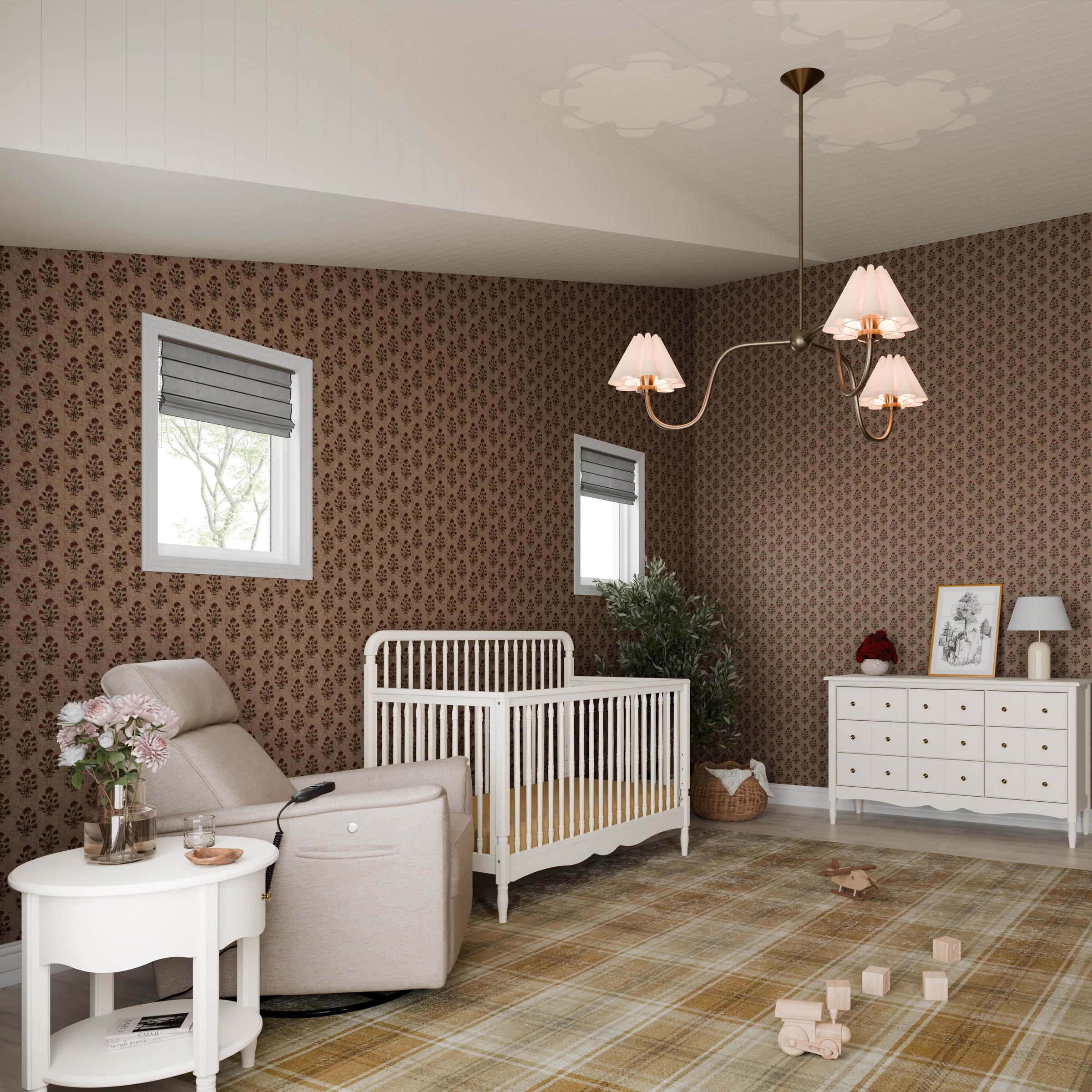 M7160RW,Liberty Assembled Nightstand in Warm White